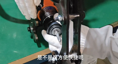 内燃钢轨钻孔机新升级